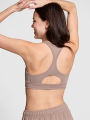 Victoria's Secret PINK Iced Coffee Brown Sports Bra - Image 2 of 4