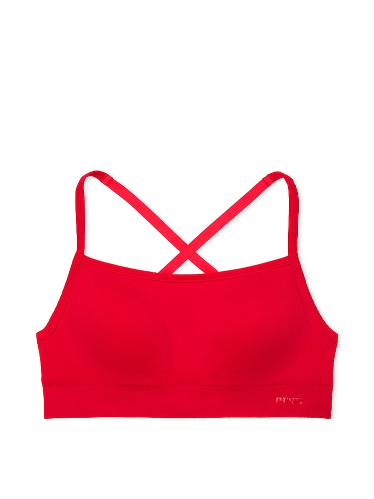 Victoria's Secret PINK Red Pepper Sports Bra - Image 3 of 3
