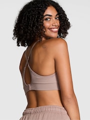 Victoria's Secret PINK Iced Coffee Brown Sports Bra - Image 2 of 3