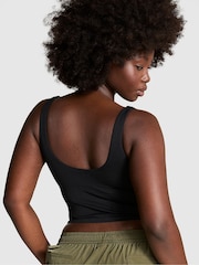 Victoria's Secret PINK Black Longline Sports Bra Tank Top - Image 2 of 3