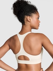 Victoria's Secret PINK White Shell Sports Bra - Image 2 of 3
