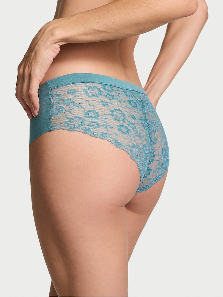 Victoria's Secret French Sage Green Cheeky Knickers - Image 2 of 3