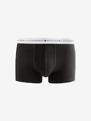Tommy Hilfiger Grey Tommy Hilfiger Blue Signature Essential Trunks 3 Pack - Image 9 of 10