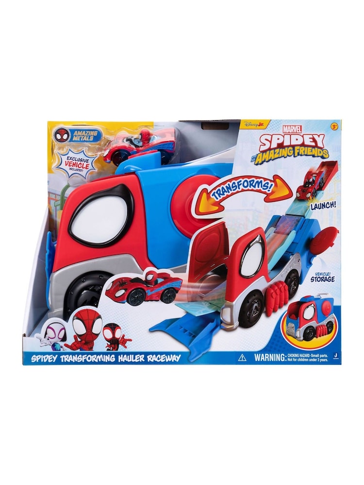 Jazawares Spidey and Friends - Transforming Hauler Raceway - Image 2 of 6