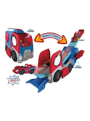 Jazawares Spidey and Friends - Transforming Hauler Raceway - Image 3 of 6