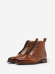 Oliver Sweeney Hand Finished Calf Leather Derby Boots - Image 3 of 5