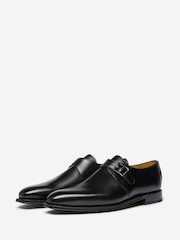 Oliver Sweeney Hand Finished Calf Leather Monk Shoes - Image 3 of 5