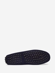 Oliver Sweeney Blue Suede Horesbit Driving Shoes - Image 5 of 5