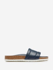 Oliver Sweeney Blue Leather Sandals - Image 1 of 5