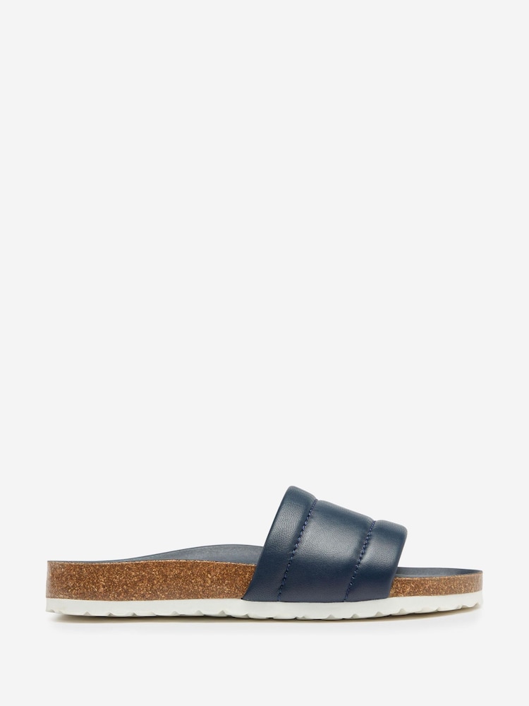 Oliver Sweeney Blue Leather Sandals - Image 1 of 5