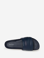 Oliver Sweeney Blue Leather Sandals - Image 4 of 5