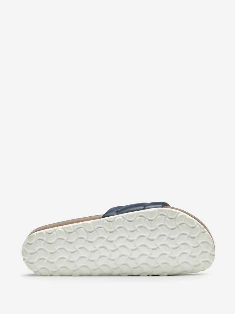 Oliver Sweeney Blue Leather Sandals - Image 5 of 5
