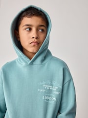 Baker by Ted Baker Graphic Hoodie And Shorts Set - Image 4 of 12