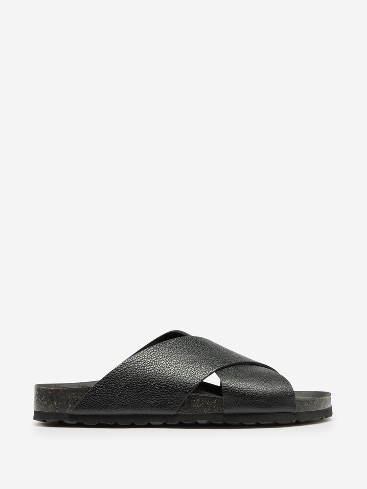 Oliver Sweeney Deer Leather Black Sandals - Image 1 of 5