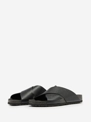 Oliver Sweeney Deer Leather Black Sandals - Image 3 of 5