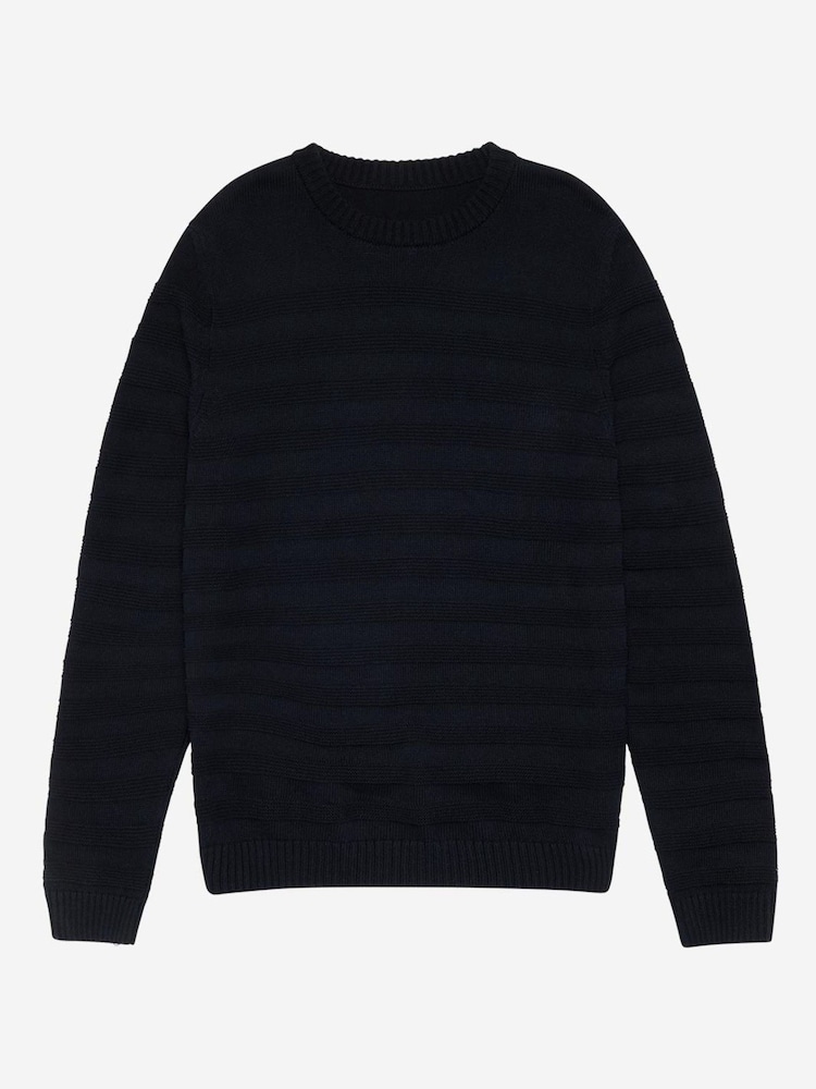 Oliver Sweeney Blue 100% Cotton Crew Neck Jumper - Image 6 of 6 Oliver Sweeney Blue 100% Cotton Crew Neck Jumper - Image 6 of 6