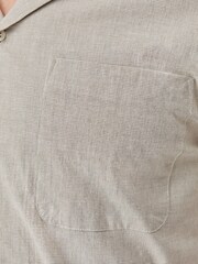 Oliver Sweeney Grey Cotton Short Sleeved Shirt - Image 3 of 7