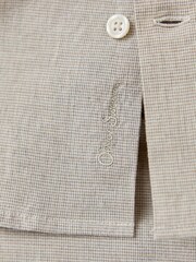 Oliver Sweeney Grey Cotton Short Sleeved Shirt - Image 4 of 7