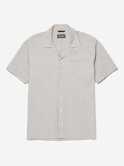 Oliver Sweeney Grey Cotton Short Sleeved Shirt - Image 7 of 7