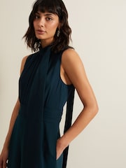 Phase Eight Green Neesa Wide Leg Jumpsuit - Image 4 of 6