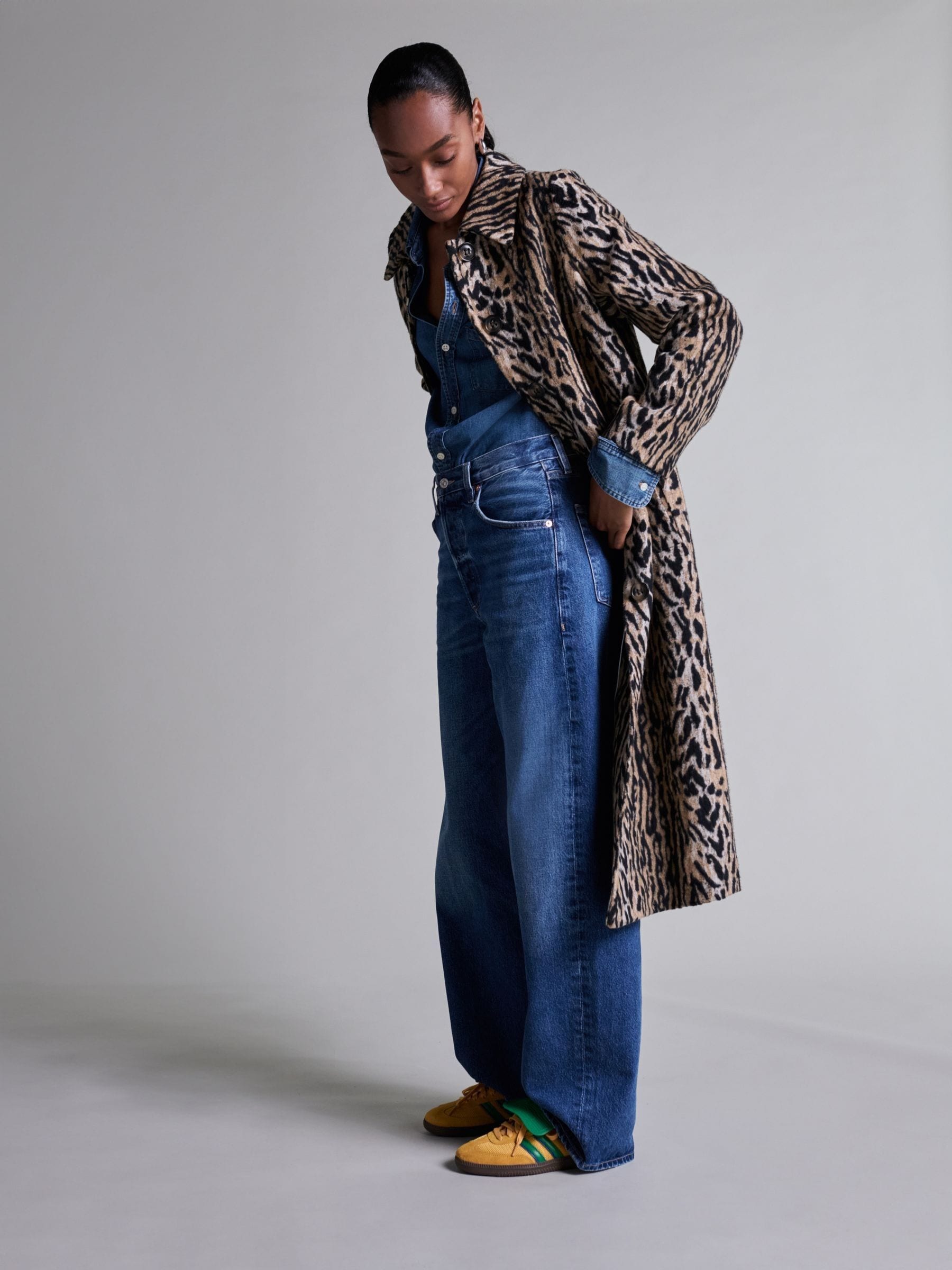 Rixo Animal Print Milly Bohemia Coat | Seasons