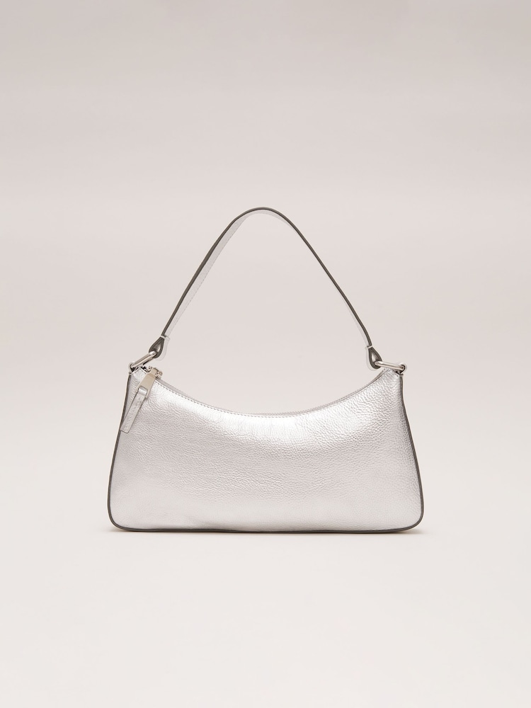Phase Eight Metallic Leather Mini Shoulder Bag - Image 1 of 6