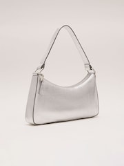 Phase Eight Metallic Leather Mini Shoulder Bag - Image 2 of 6