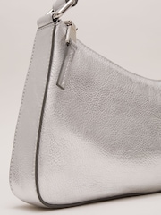 Phase Eight Metallic Leather Mini Shoulder Bag - Image 3 of 6