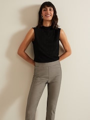 Phase Eight Black Donna Dogtooth Treggings - Image 5 of 7