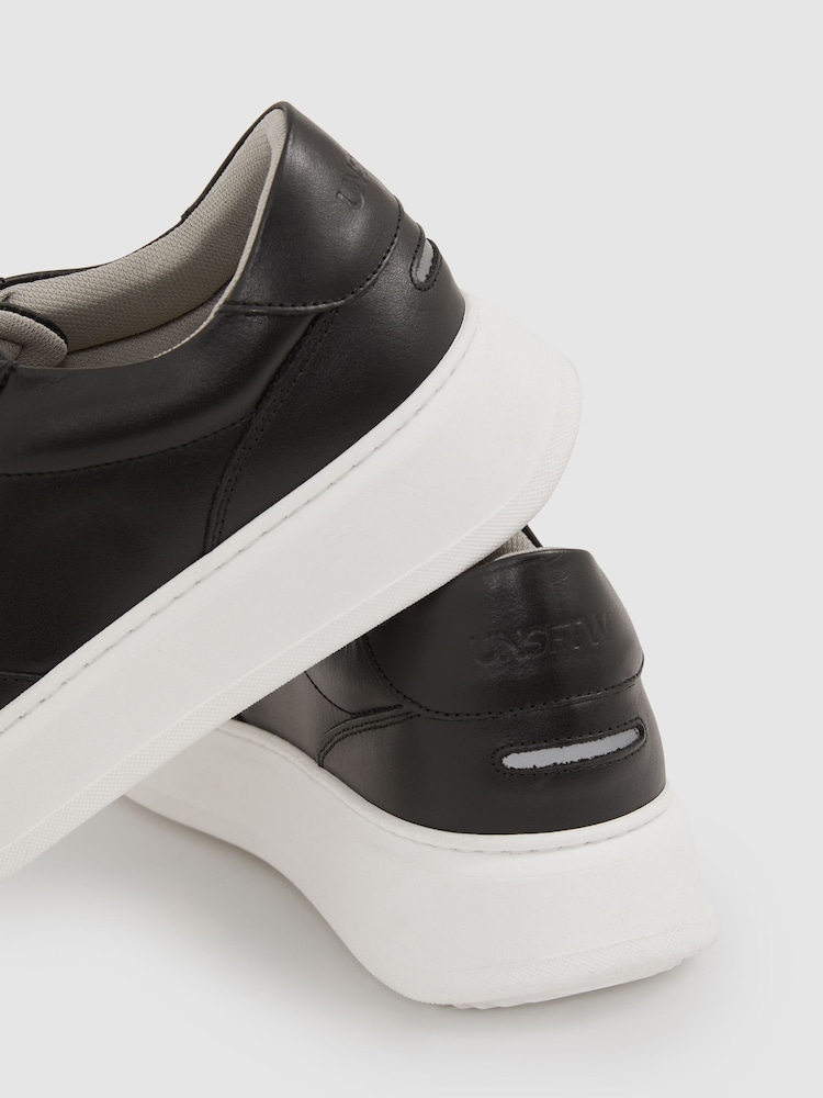 Unseen Footwear Suede Marais Trainers - Image 4 of 4