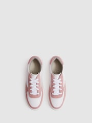 Unseen Footwear Suede and Leather Trainers - Image 2 of 4