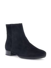 Gabor Buzz Suede Ankle Black Boots - Image 1 of 5