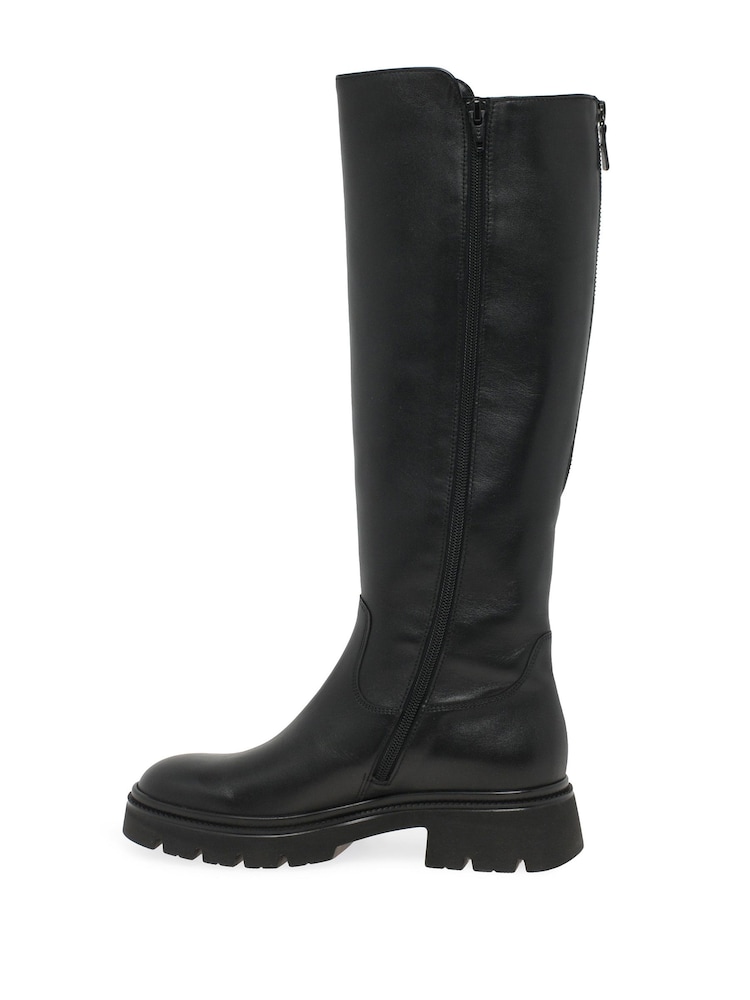Gabor Match Medium Vario Suede Long Boots - Image 2 of 5