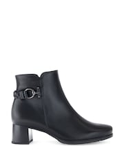 Gabor Kathleen Leather Ankle Boots - Image 1 of 5