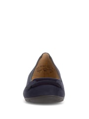 Gabor Raven Suede Ballerina Style Shoes - Image 4 of 5