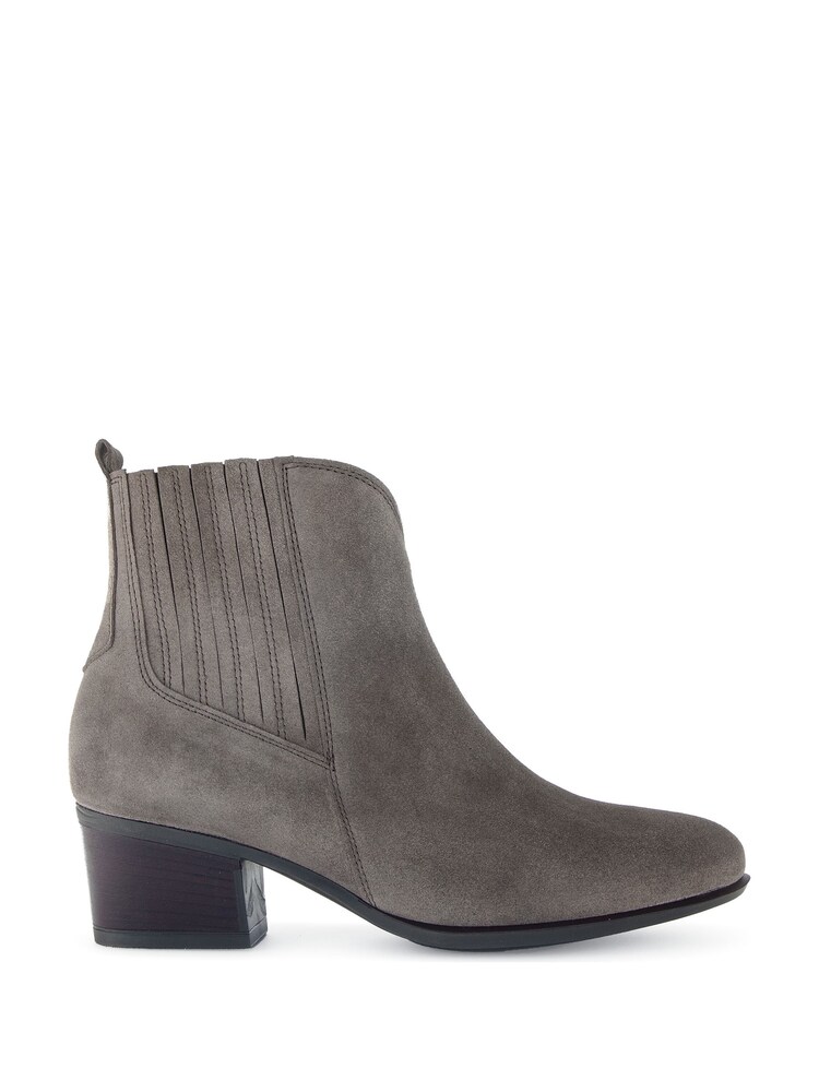 Gabor Wide Fit Kirstin Suede Ankle Boots - Image 1 of 5 Gabor Wide Fit Kirstin Suede Ankle Boots - Image 1 of 5