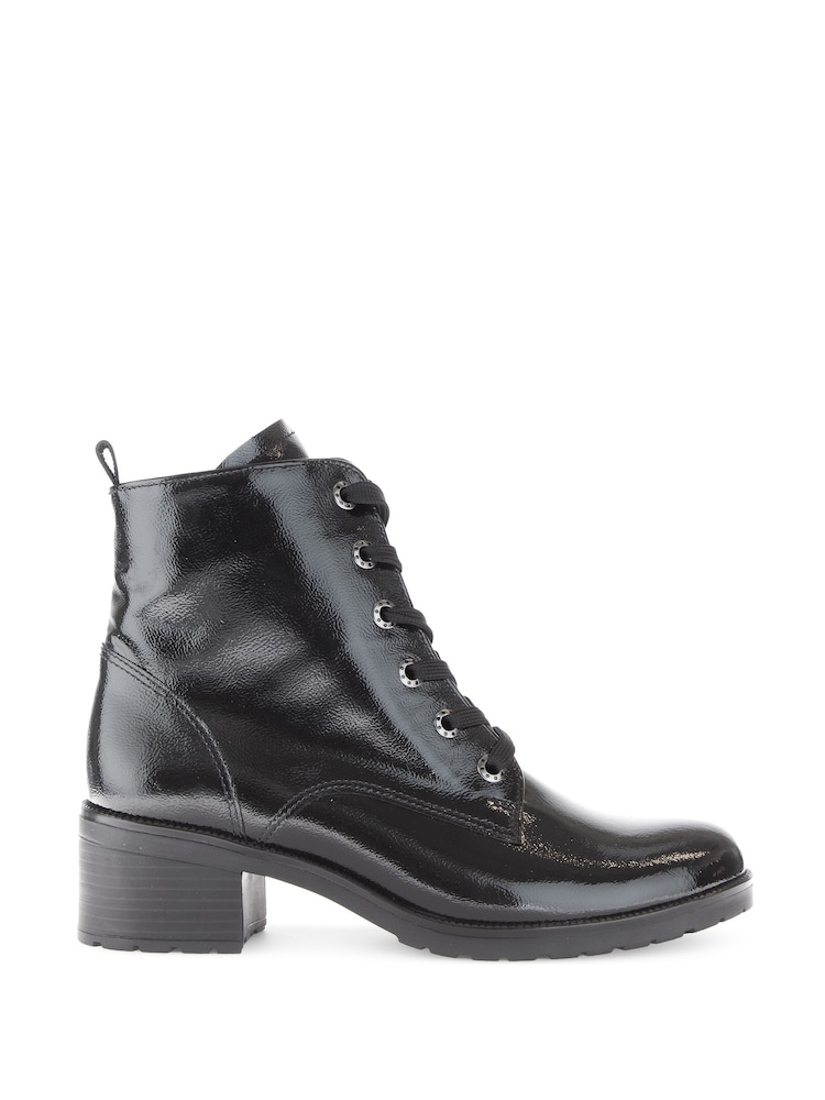 Gabor Jolyon Patent Ankle Boots - Image 1 of 5