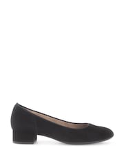 Gabor Dimbar Suede Slip On Court Shoes - Image 1 of 5