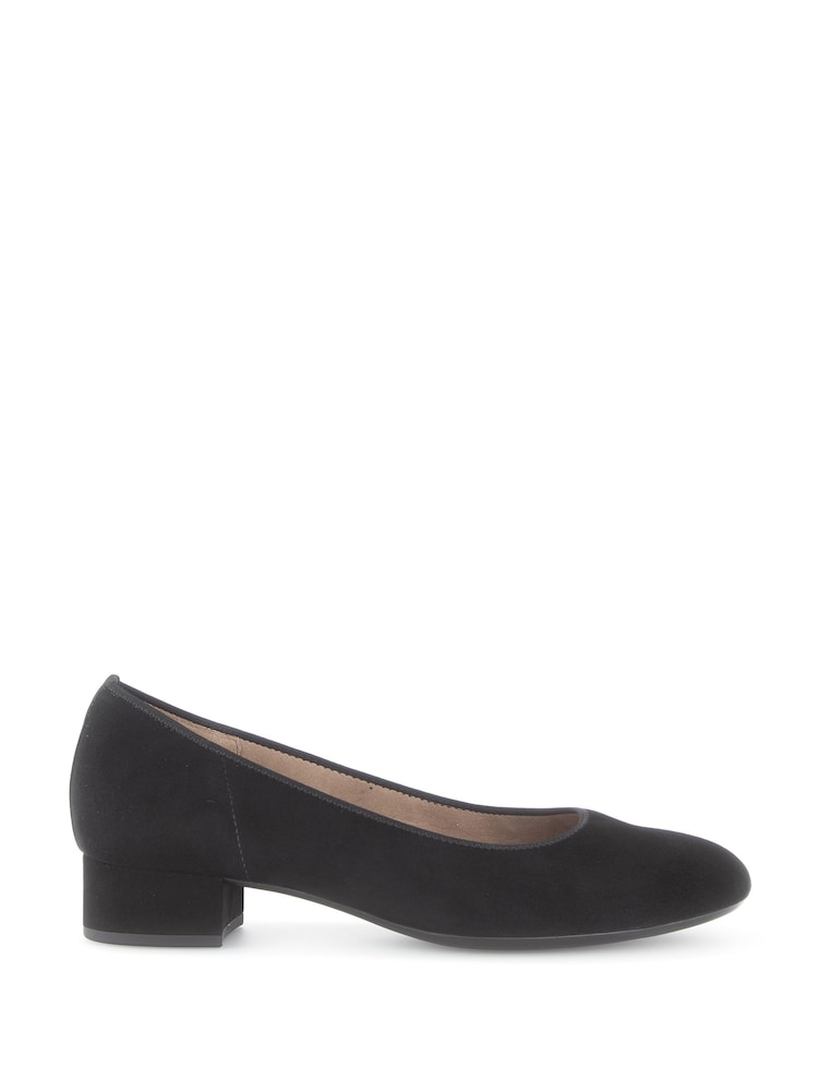 Gabor Dimbar Suede Slip On Court Shoes - Image 1 of 5