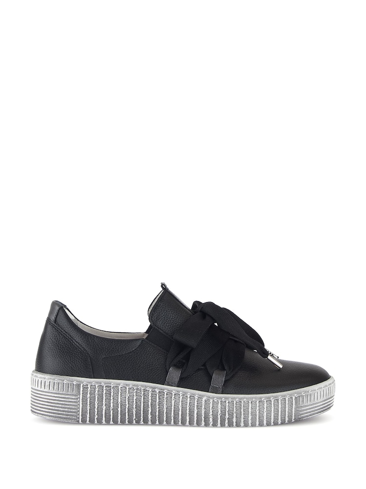 Gabor Waltz Leather Trainers - Image 1 of 5