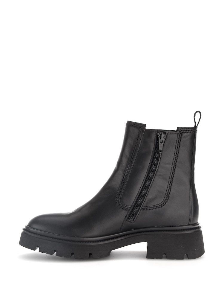 Gabor Marissa Leather Chelsea Ankle Boots - Image 2 of 5