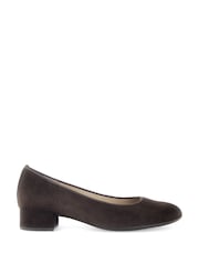 Gabor Dimbar Suede Slip On Court Shoes - Image 1 of 5