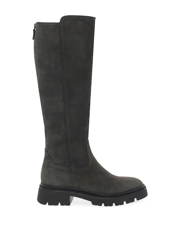 Gabor Match Medium Vario Suede Long Boots - Image 1 of 5