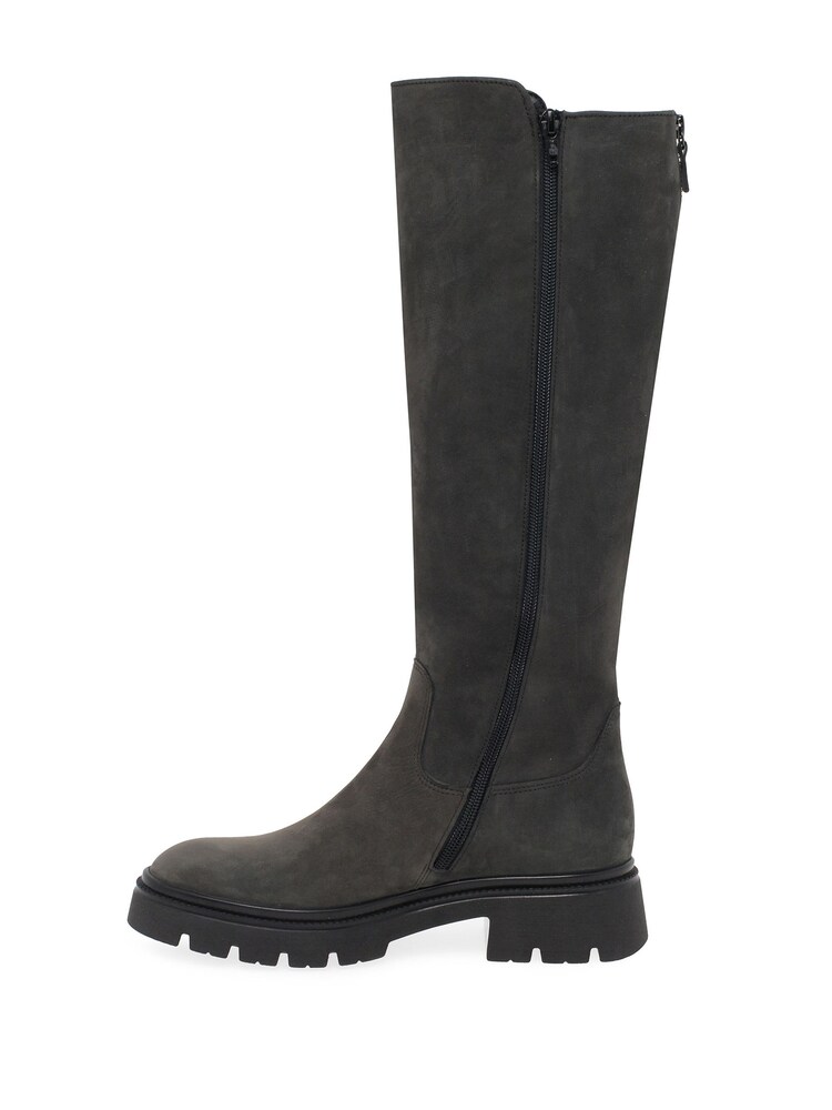 Gabor Match Medium Vario Suede Long Boots - Image 2 of 5