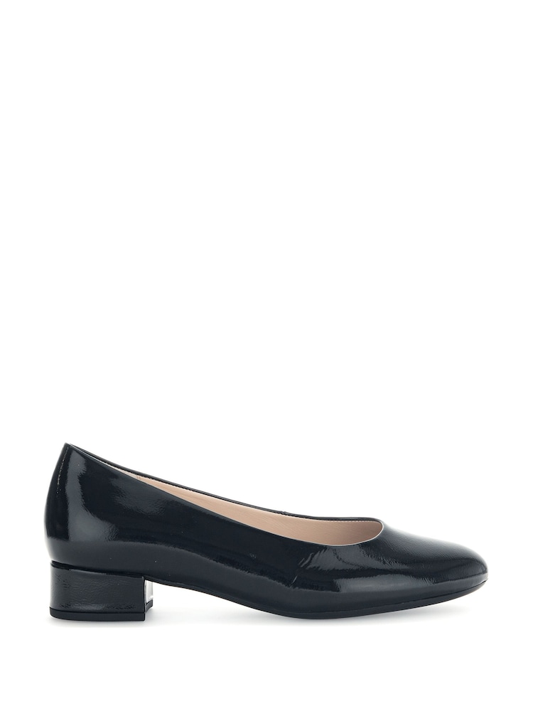 Gabor Develop Patent Leather Court Black Shoes - Image 1 of 5 Gabor Develop Patent Leather Court Black Shoes - Image 1 of 5