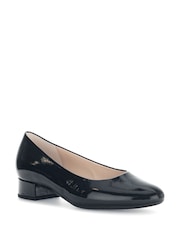 Gabor Develop Patent Leather Court Black Shoes - Image 3 of 5