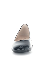 Gabor Develop Patent Leather Court Black Shoes - Image 4 of 5