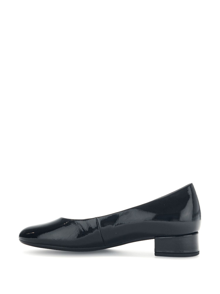Gabor Develop Patent Leather Court Black Shoes - Image 5 of 5 Gabor Develop Patent Leather Court Black Shoes - Image 5 of 5