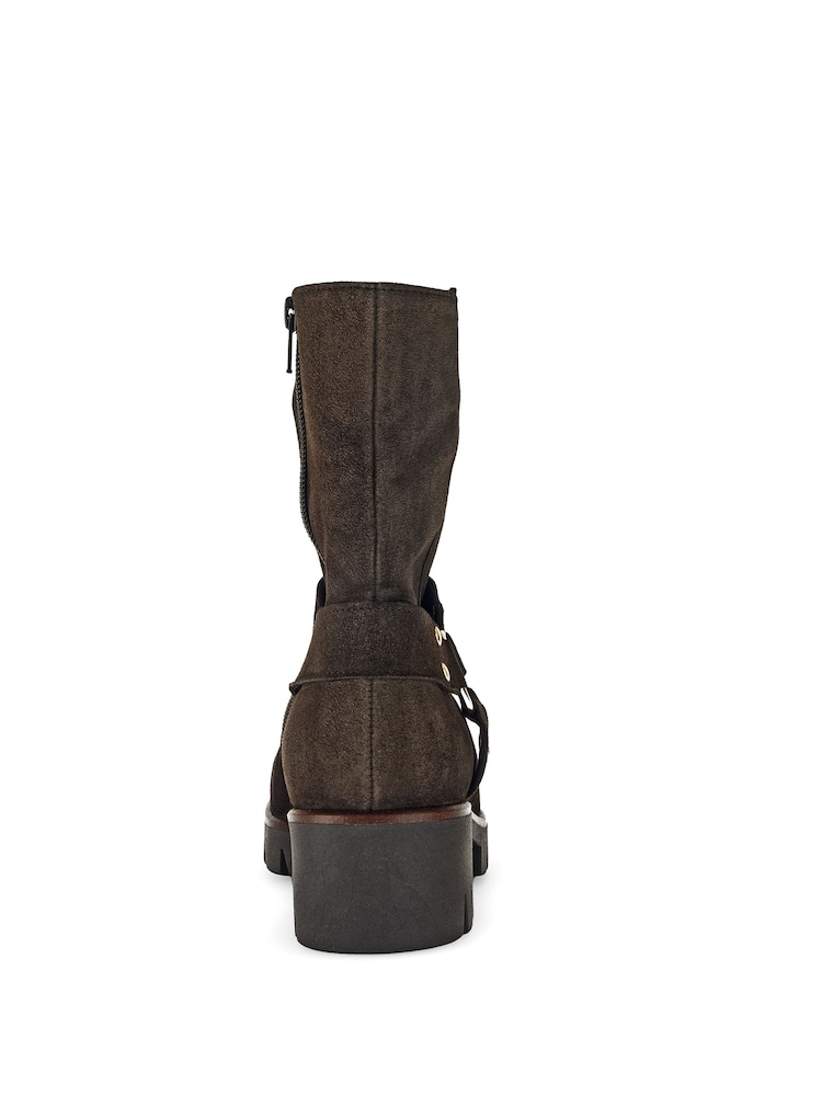 Gabor Burford English Suede Ankle Brown Boots - Image 5 of 5