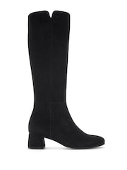 Gabor Calf Fit Medium Ashby Long Legged Suede Black Boots - Image 1 of 5